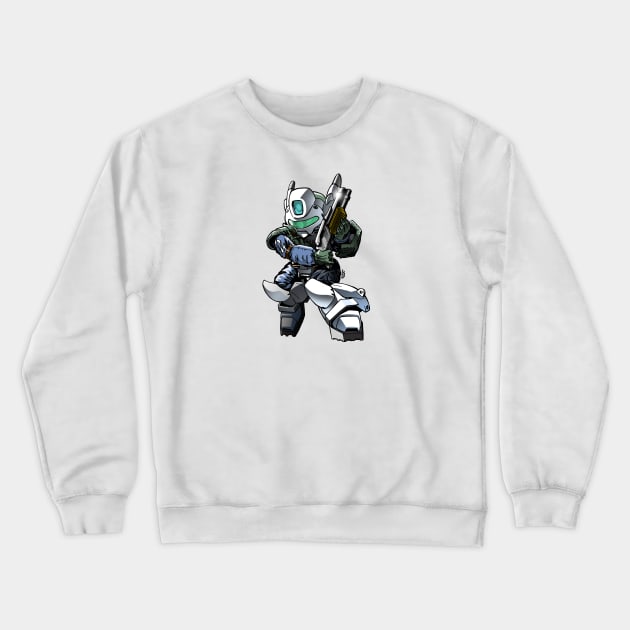 Asplenia Studios: SD Ingram Unit 2 (reactive armor) Crewneck Sweatshirt by AspleniaStudios